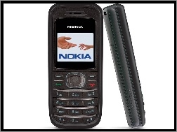 Bok, Nokia 1208, Czarna
